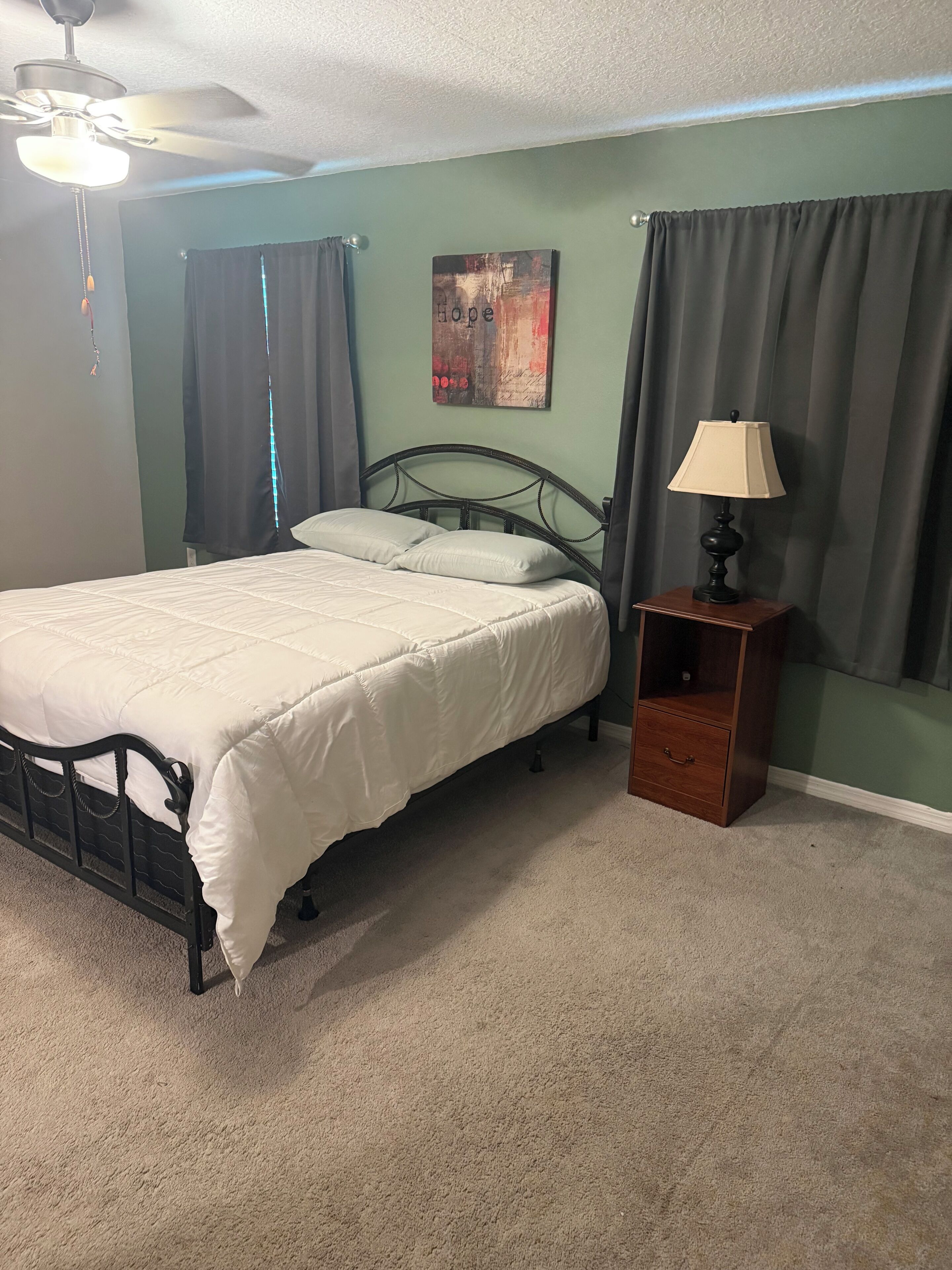 2 bedrooms, WiFi, bed sheets