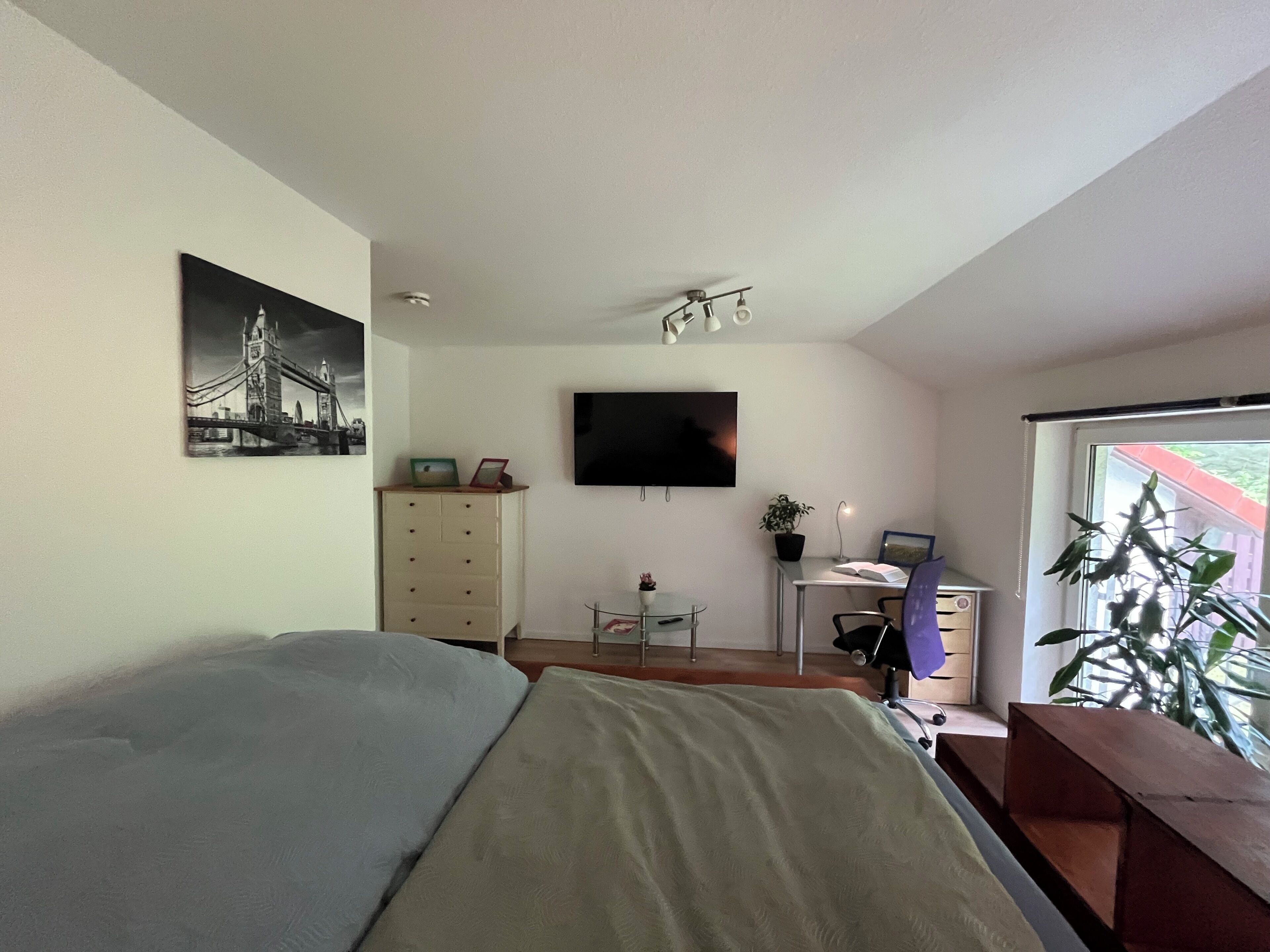 1 bedroom, iron/ironing board, Internet, bed sheets