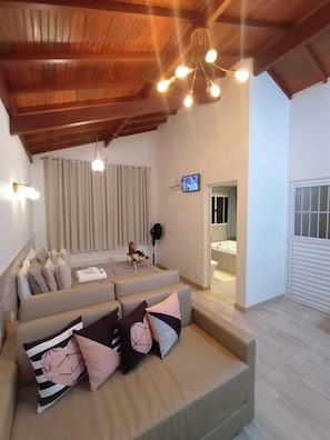 Chalé luxo, varanda coberta, vista para a montanha | Wi-Fi de cortesia