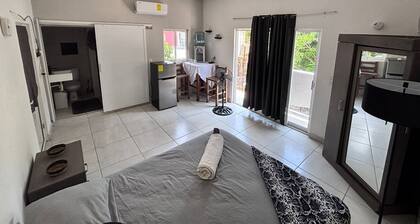 Cozy 1-bedroom studio in soothing Quimixto with AC