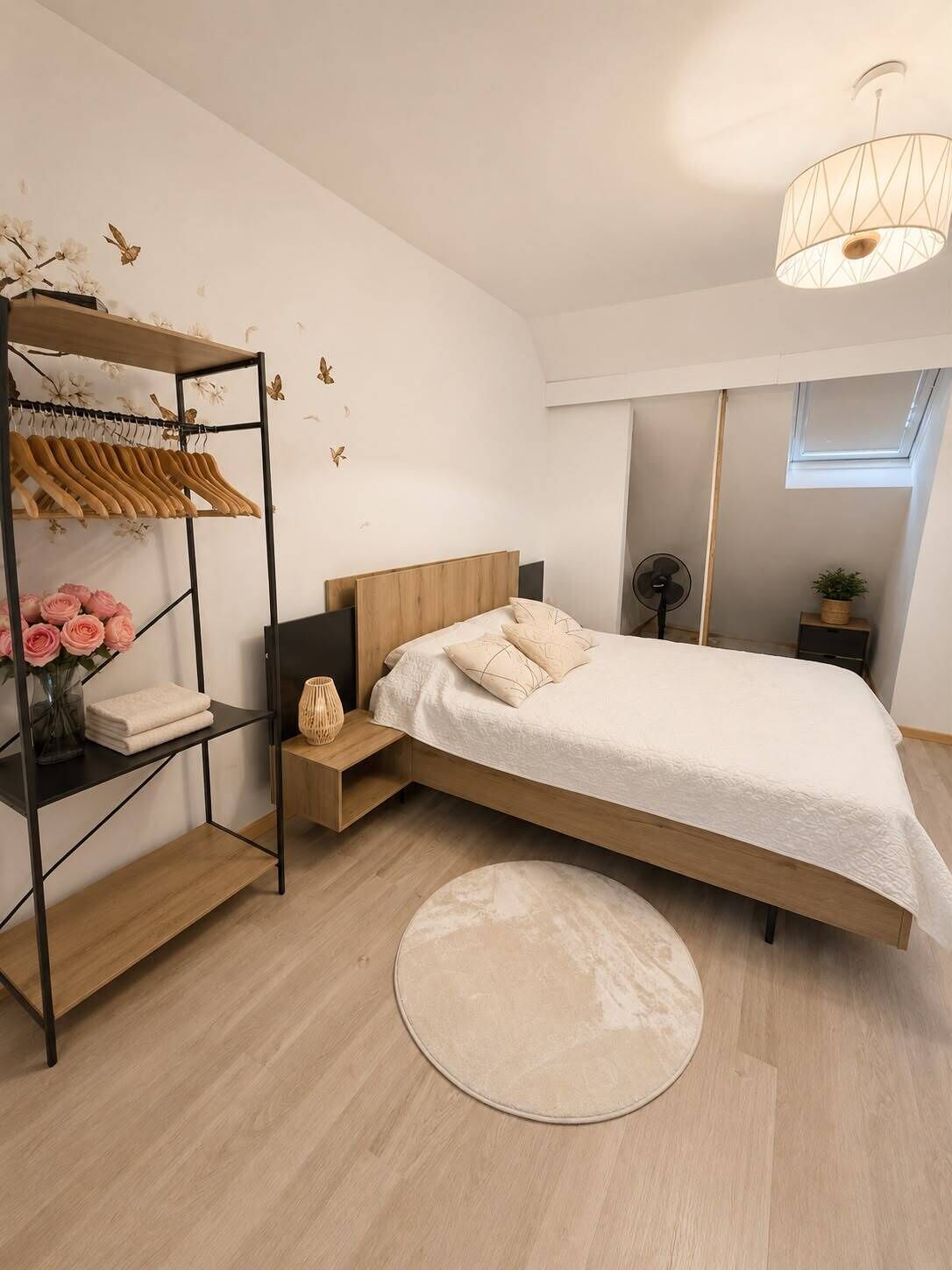 Iron/ironing board, WiFi (free), bed sheets