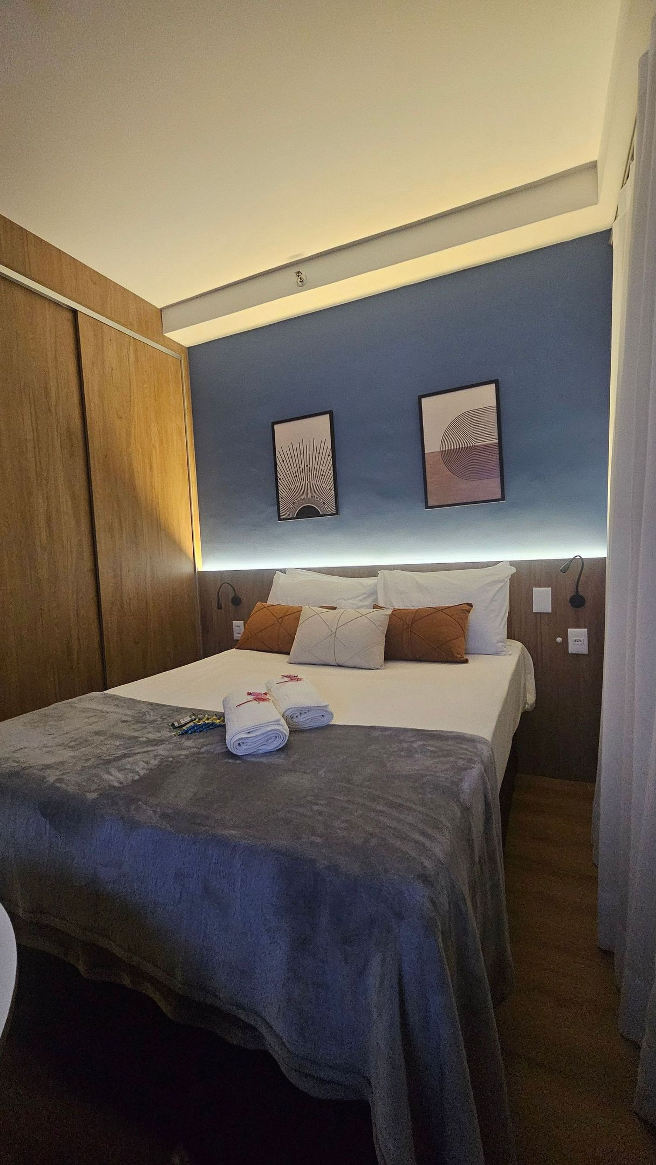 Appartement | Verduisterende gordijnen, een strijkplank/strijkijzer, gratis wifi