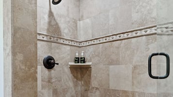 Shower, towels