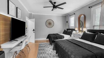 3 bedrooms, iron/ironing board, free WiFi, bed sheets