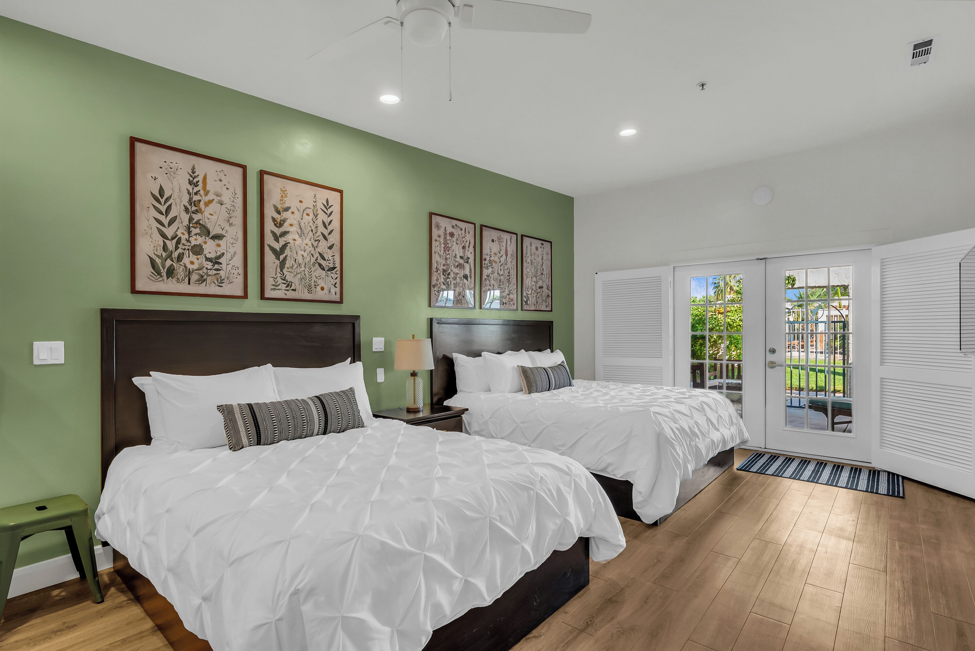 1 bedroom, iron/ironing board, travel crib, WiFi (free)