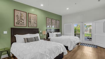 1 bedroom, iron/ironing board, travel crib, WiFi (free)
