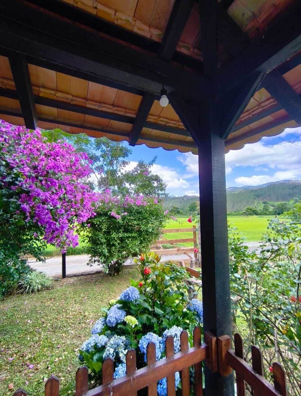 Vista para o jardim