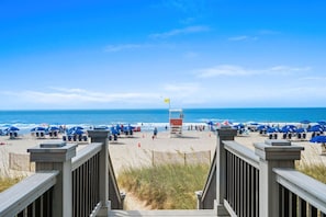 Una spiaggia nelle vicinanze