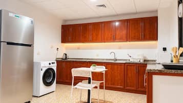 Kamar Double, pemandangan kota | Dapur pribadi