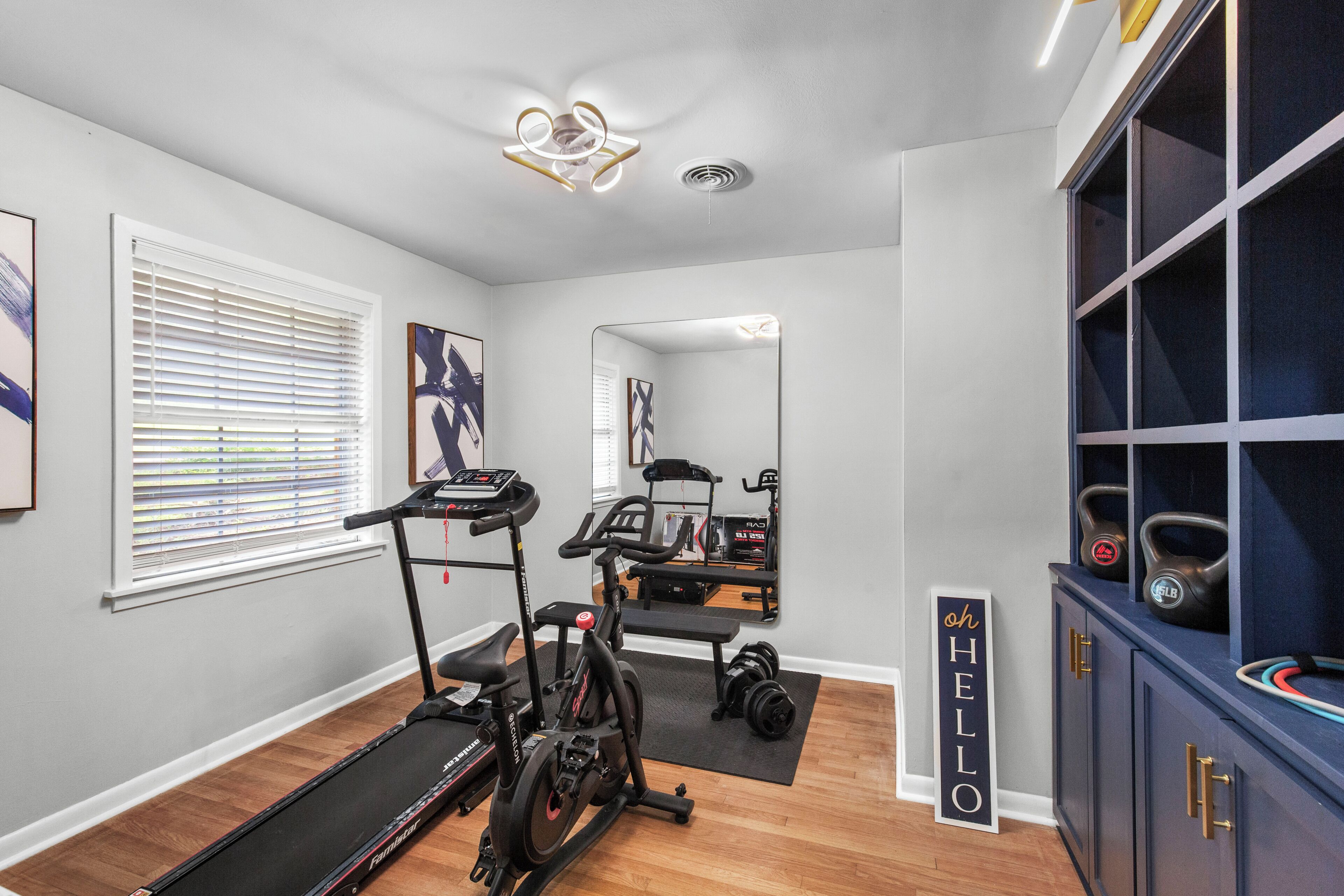 Fitnessbereich