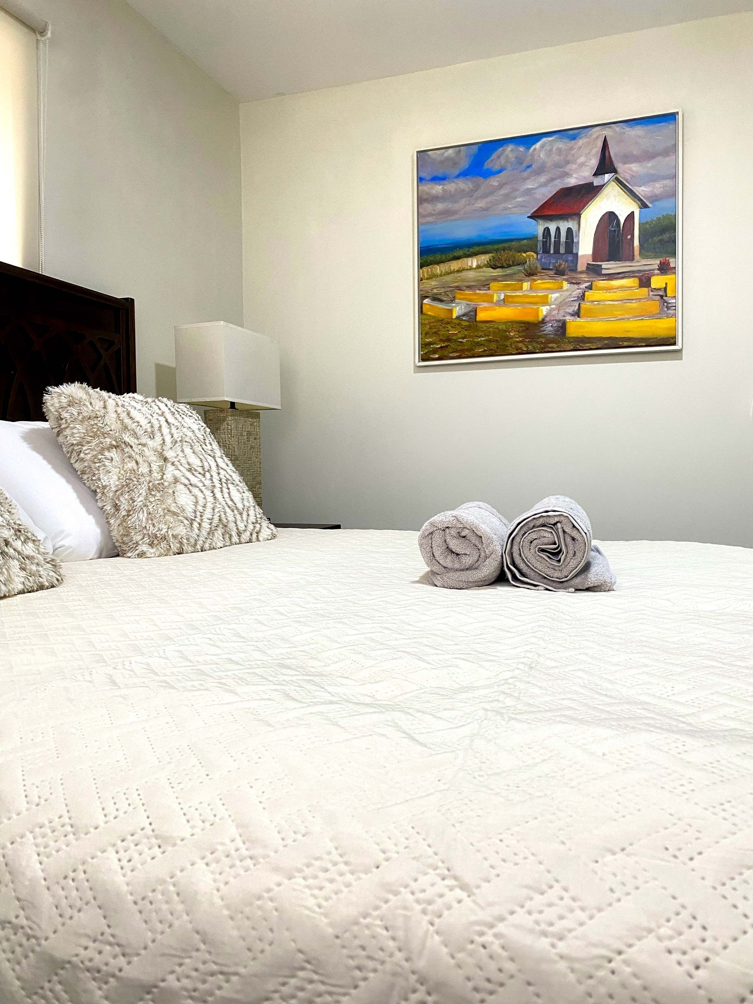 1 Schlafzimmer, Bügeleisen/Bügelbrett, kostenloses WLAN, Bettwäsche