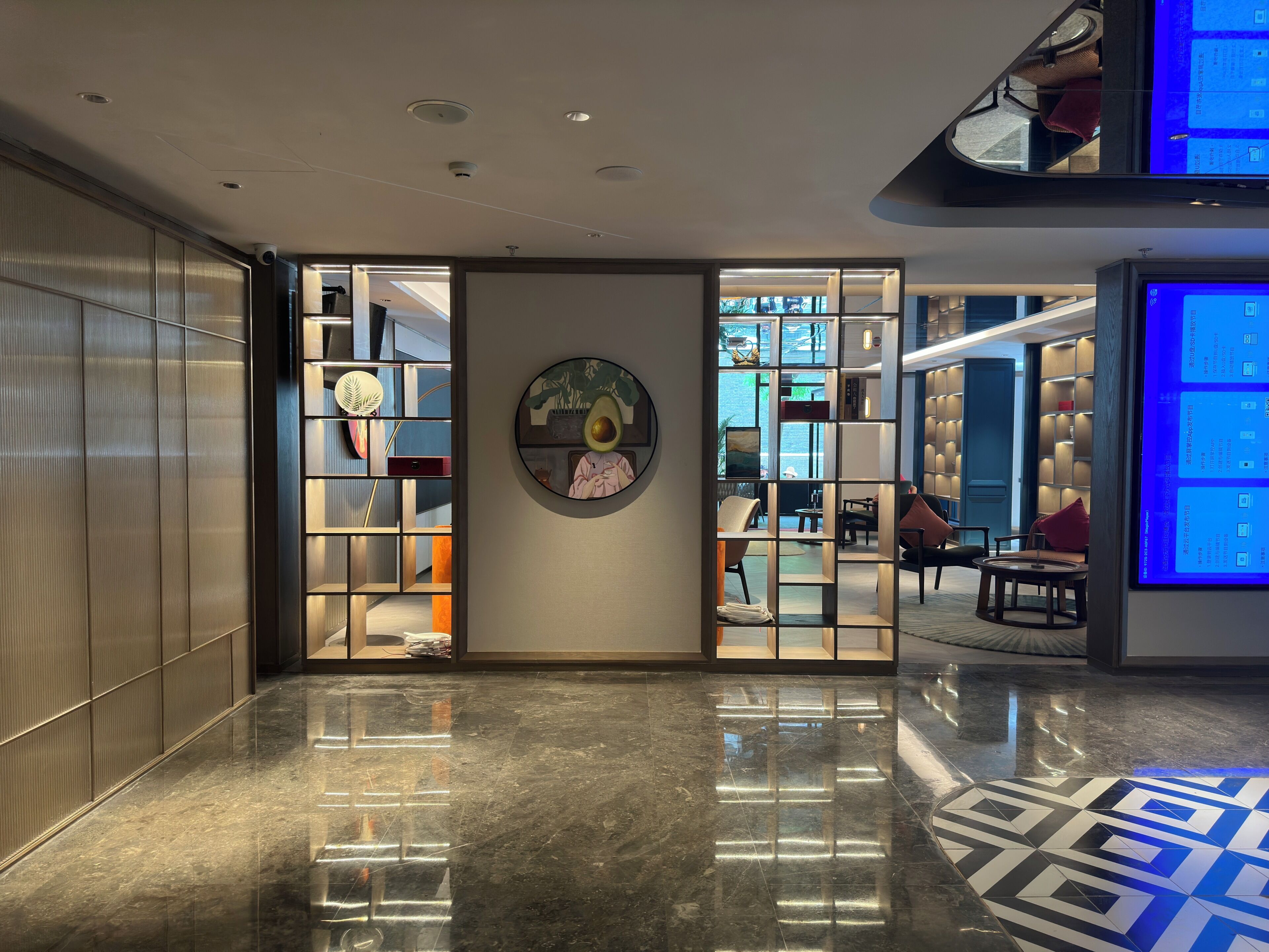 Reception hall