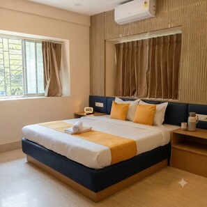 Habitación doble Deluxe, vista a la ciudad | Wifi gratis 