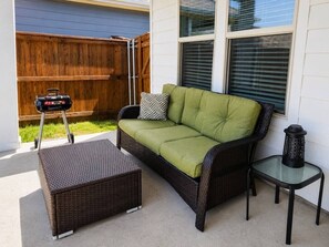 Terrace/patio - Newly Built Extended Stay By Lake | Patio, Grill (Farmersville)