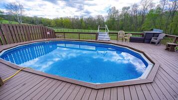Indoor pool, a heated pool
