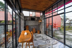 Dining - 1BR Twin Beds Villa Yudistira in Ubud (Ubud)
