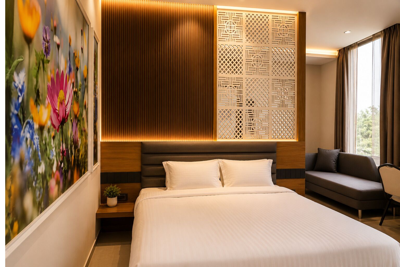 Studio Suite | Desk, laptop workspace, iron/ironing board (on request), free WiFi