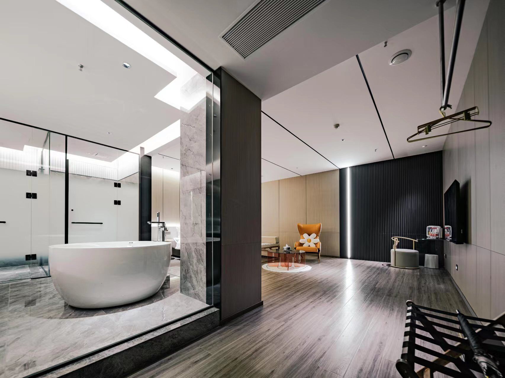 Superior-Suite, Stadtblick | Badezimmer