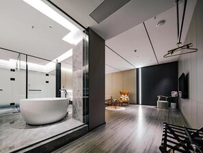 Superior Suite, City View | Bathroom - Xian Jing - Scenery Hotel (xian)