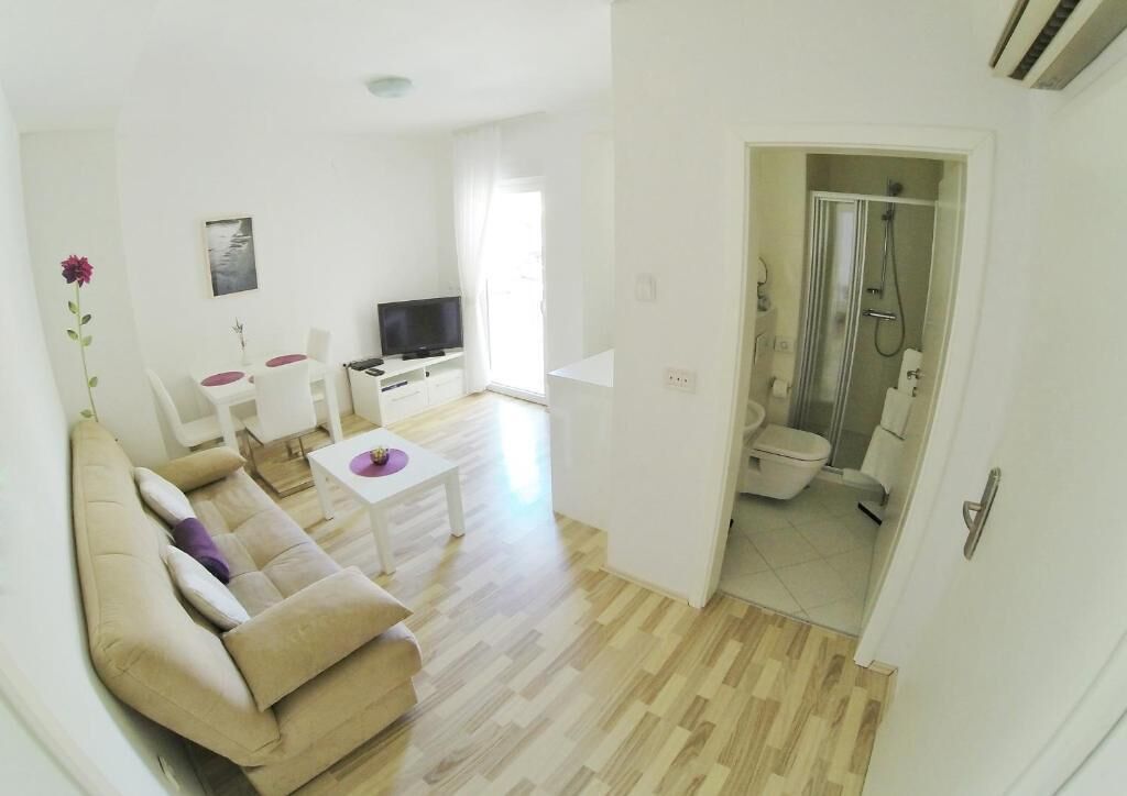 Apartment, 1 Bedroom, Non Smoking, Balcony | Living area