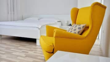 Deluxe-Apartment, 2 Schlafzimmer, Balkon, Meerblick | Zimmersafe, kostenloses WLAN