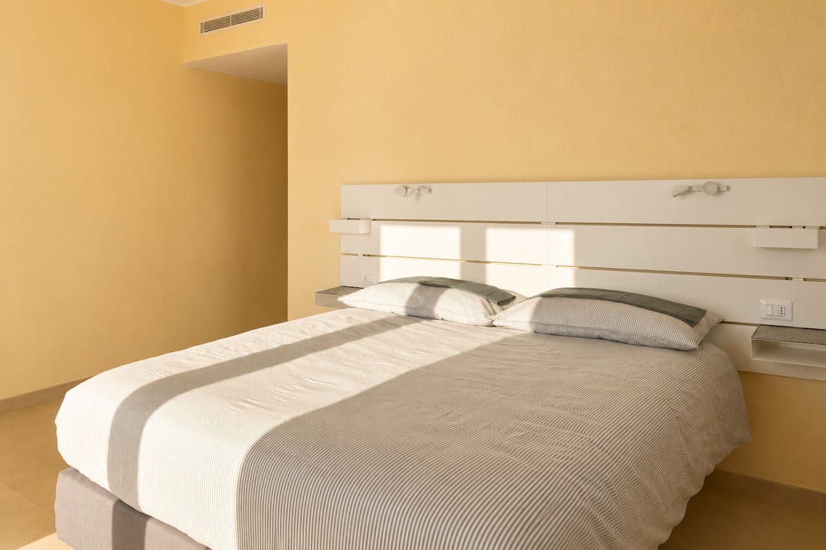 Habitación doble de lujo, balcón, vista al mar | Wifi gratis