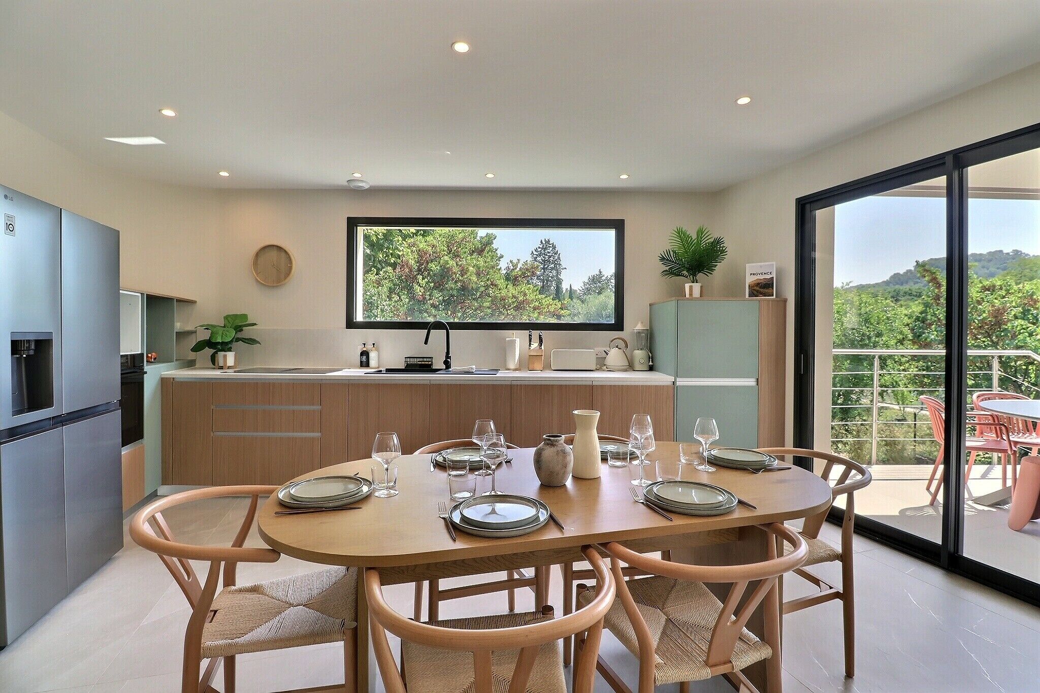 Comfort Villa, Mountain View | Private kitchen | Espresso maker, electric kettle