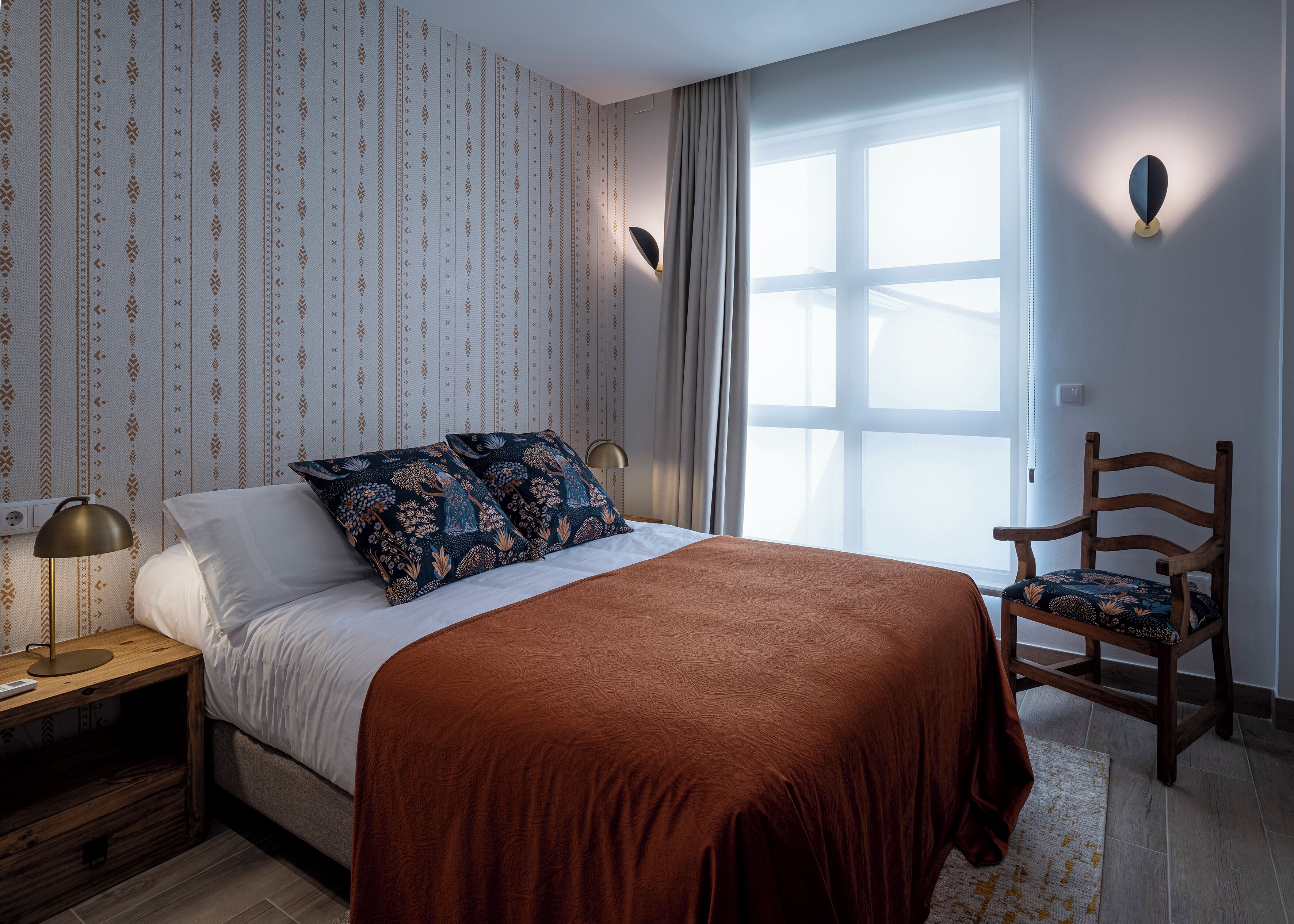 Deluxe-penthouselejlighed - 2 soveværelser - byudsigt - Executive-niveau | Lydisolering, strygejern/strygebræt, gratis Wi-Fi