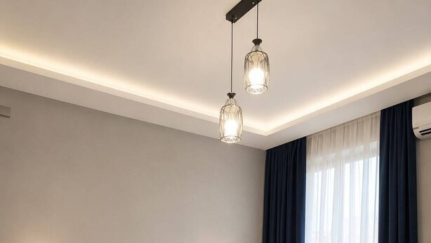 A modern hotel room with a large bed, bedside lamps, a telephone, and a window with curtains. - Central Way Baku (Baku)
