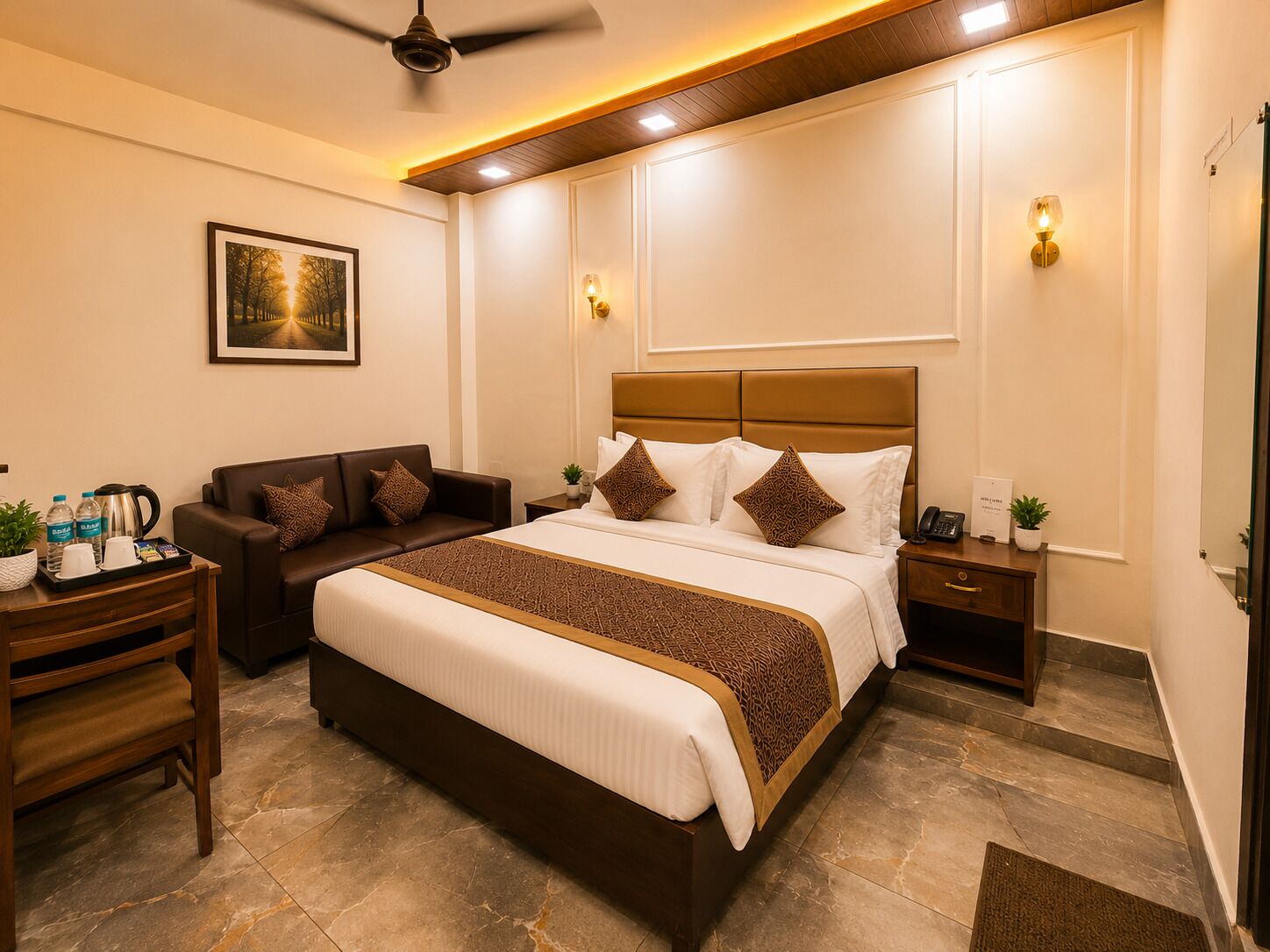 Deluxe Double Room | Desk, laptop workspace, WiFi (free)
