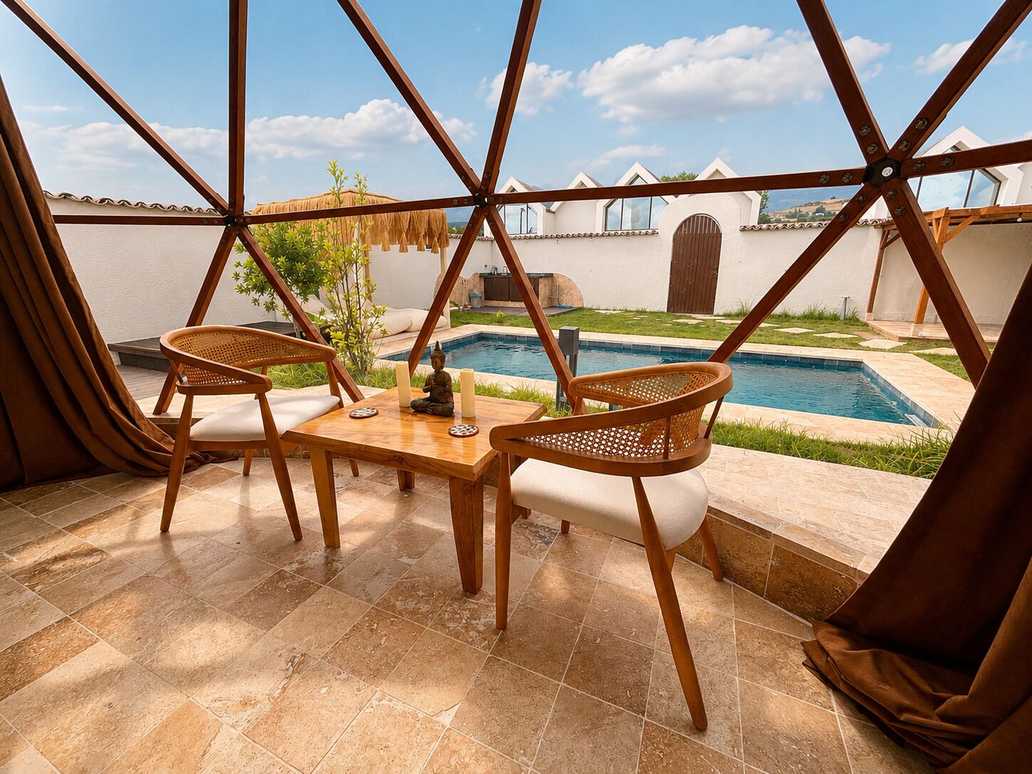6 albercas al aire libre 