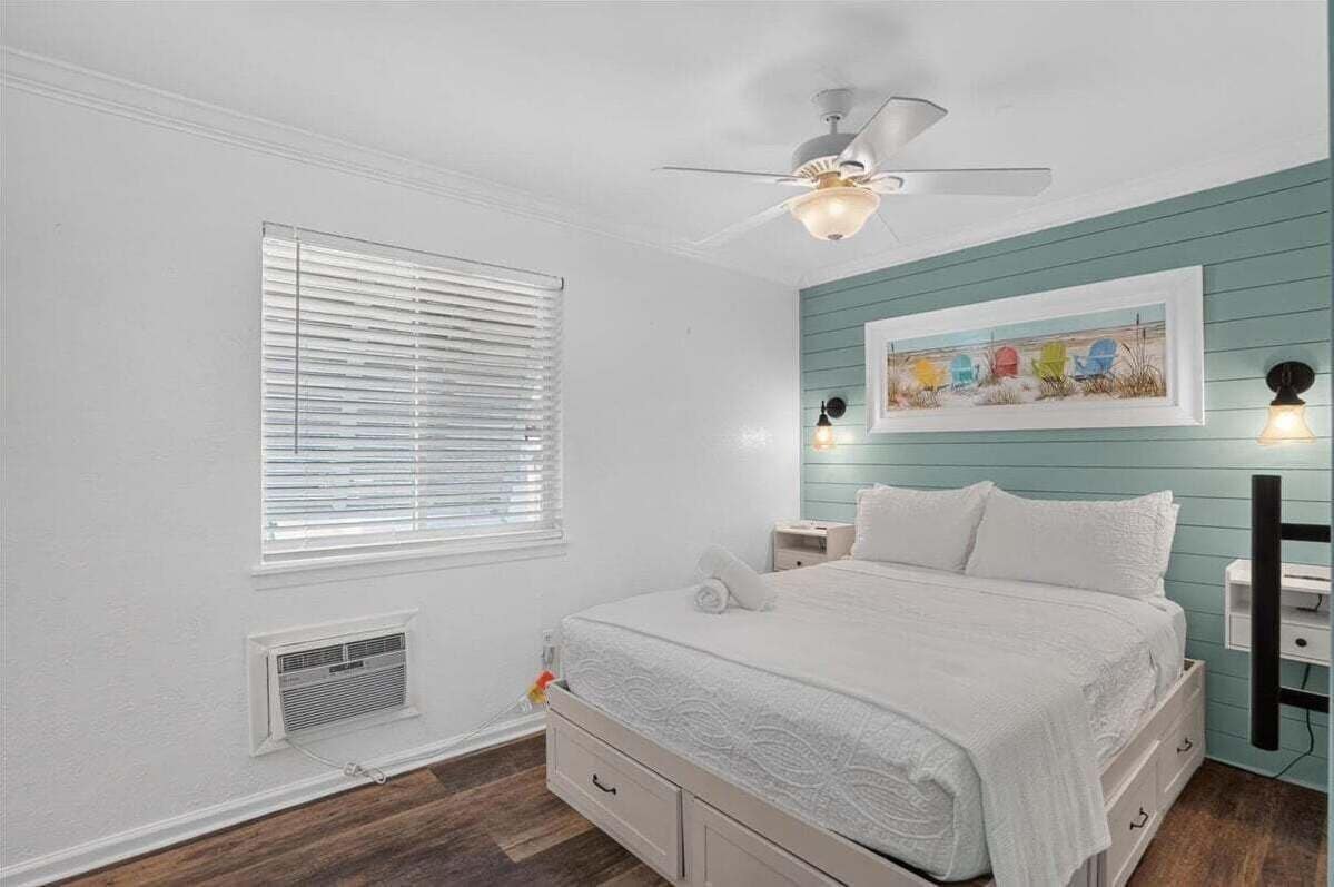 1 habitación, tabla de planchar con plancha, wifi gratis y ropa de cama 