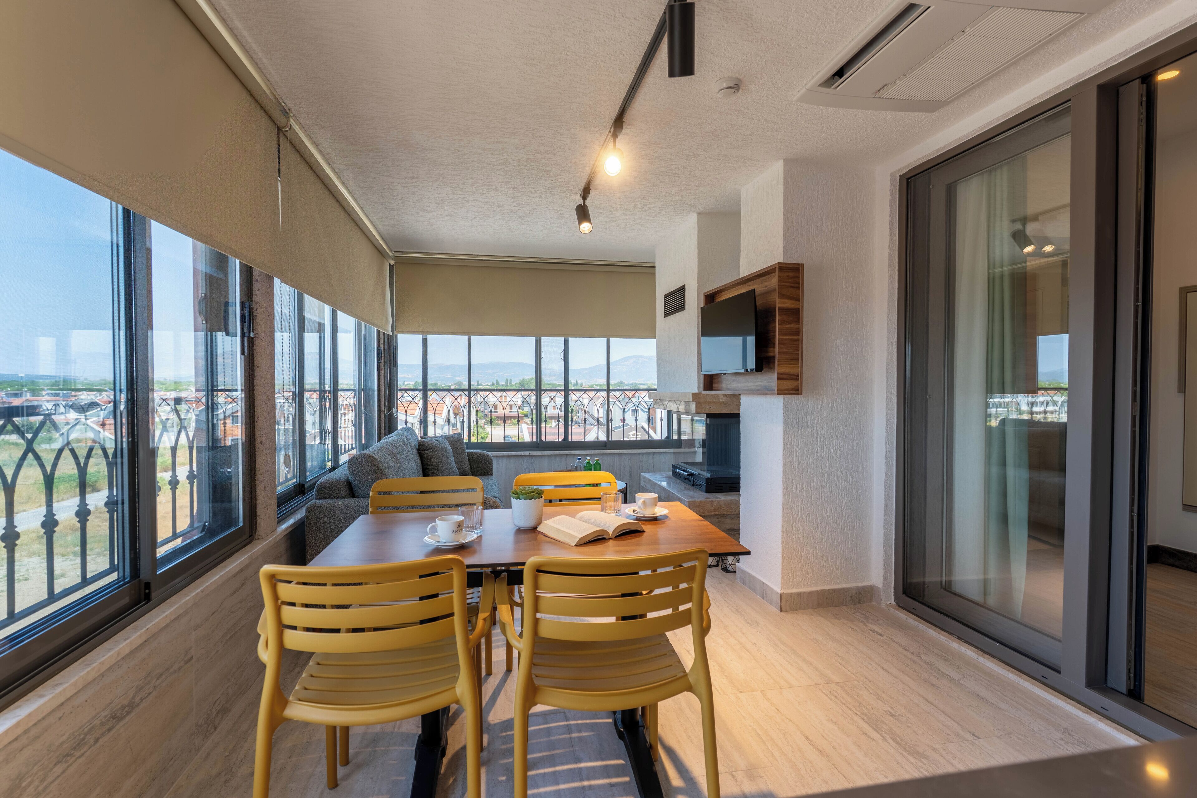 Familien-Studiosuite, Bergblick | Speisen