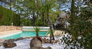 Pool - Provence Villa, Air Conditioning, Swing Pool, Forest View, Snooker/Bollard/Whiskey Game Room (Peynier)