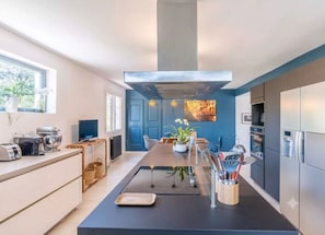 Coffee/tea maker, fridge, microwave, oven - Provence Villa, Air Conditioning, Swing Pool, Tennis, St. Victoire & Forest View, Snooker, Whiskey Bar (Peynier)