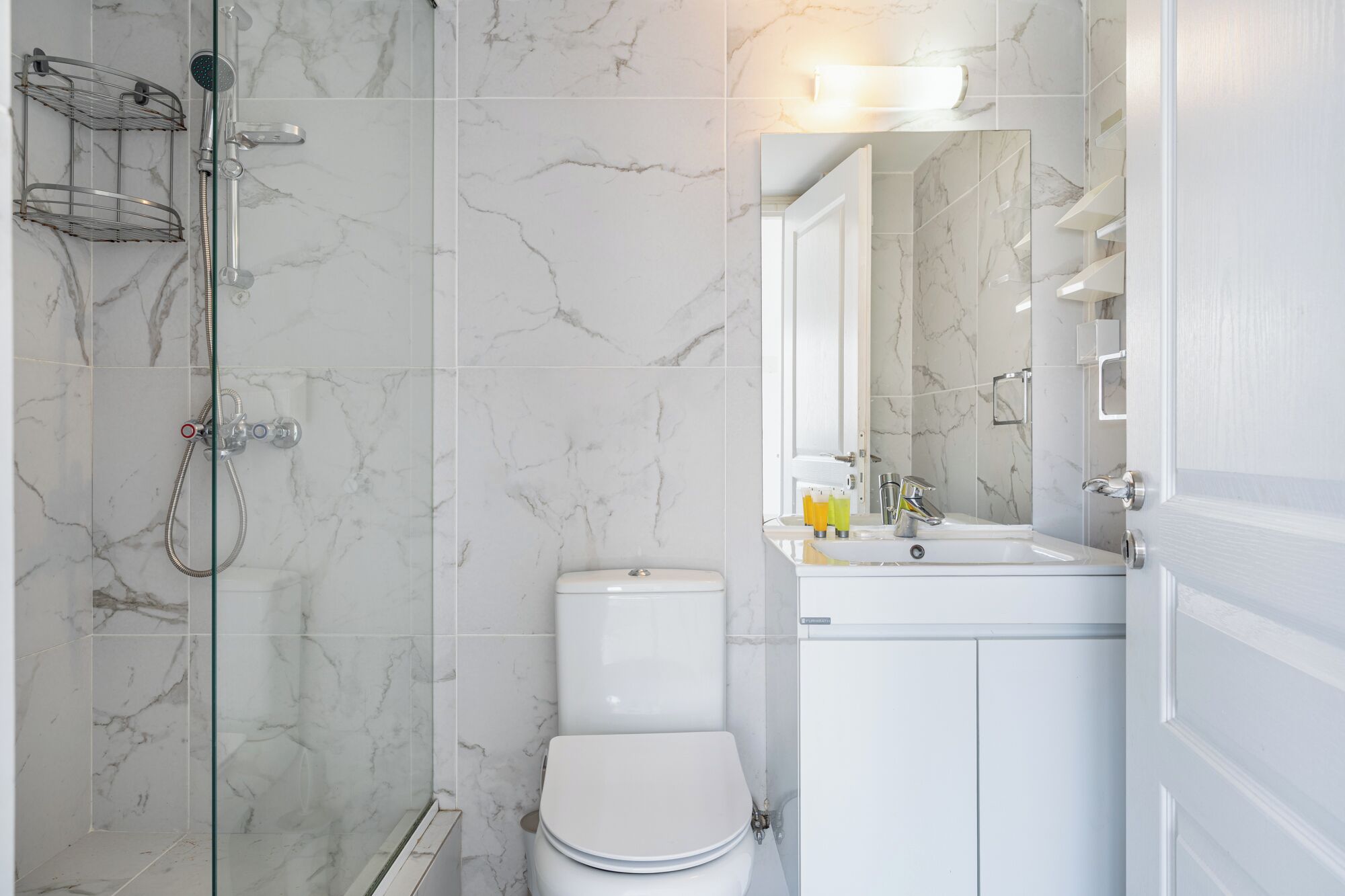 Apartment, Balcony, Beach View | Bathroom | Slippers