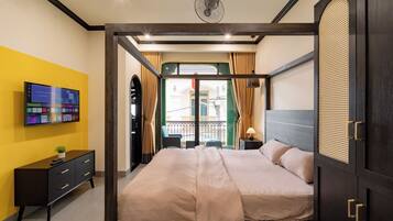 Chambre Double Deluxe, 1 grand lit, vue ville