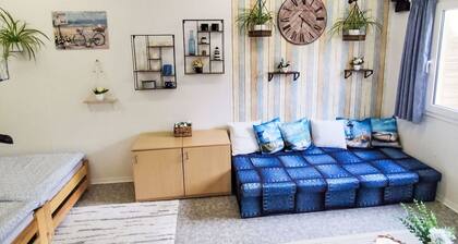 Lovely apartment for 5 guests with WIFI, A/C, patio and pets allowed