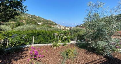 In the hills of the Italian Riviera, a fully renovated 47-square-meter loft