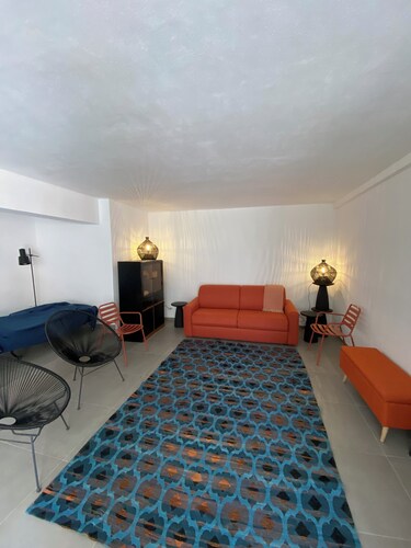 In the hills of the Italian Riviera, a fully renovated 47-square-meter loft