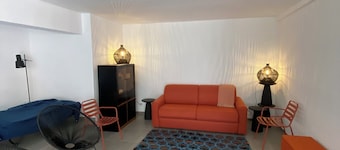 In the hills of the Italian Riviera, a fully renovated 47-square-meter loft