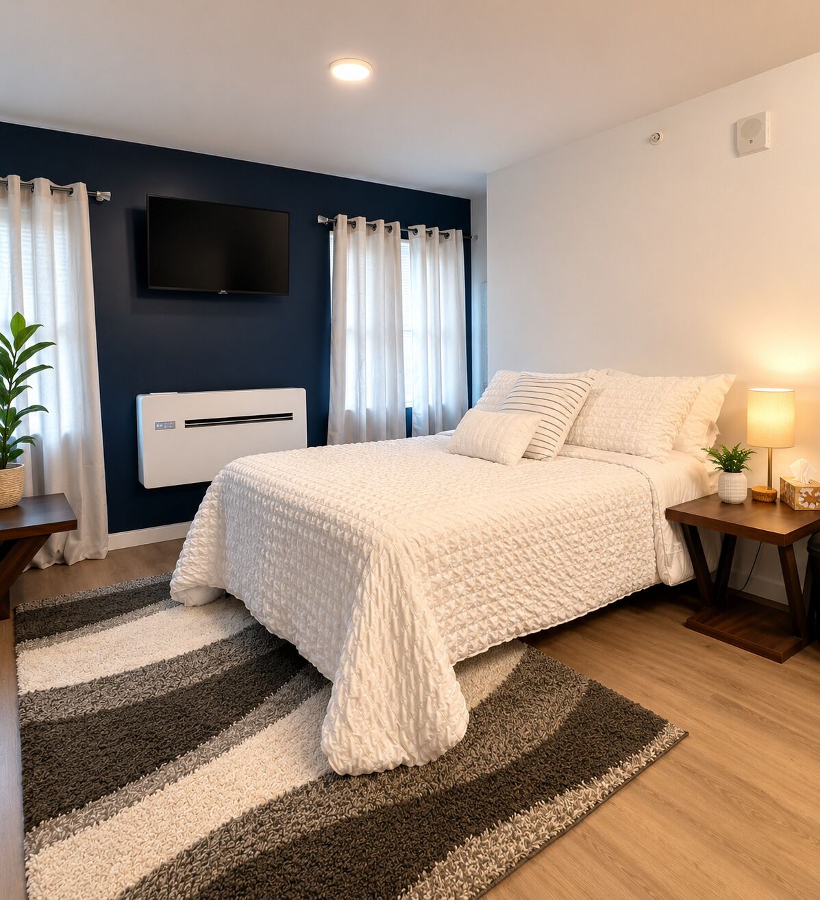 1 bedroom, WiFi (free), bed sheets