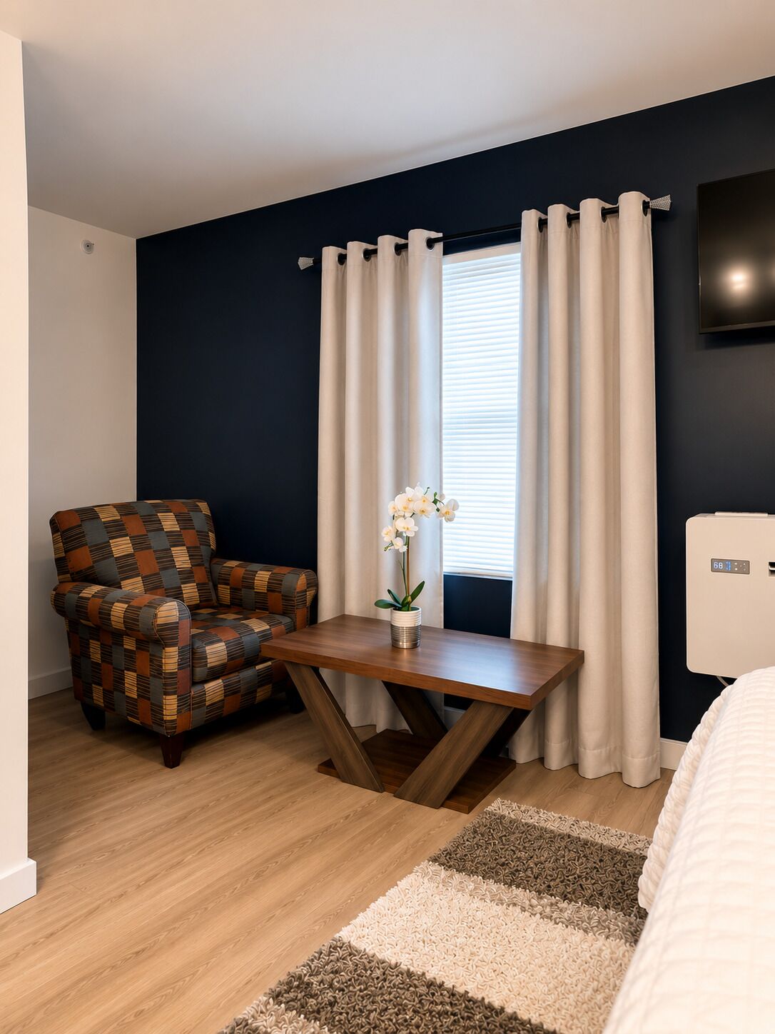 1 bedroom, WiFi (free), bed sheets