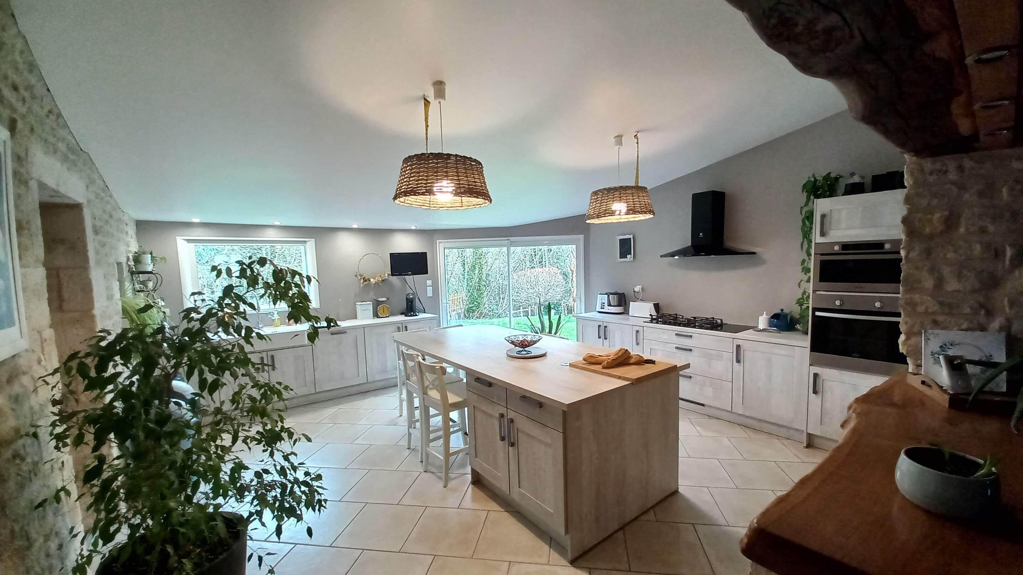 House, Patio, Garden View | Private kitchen