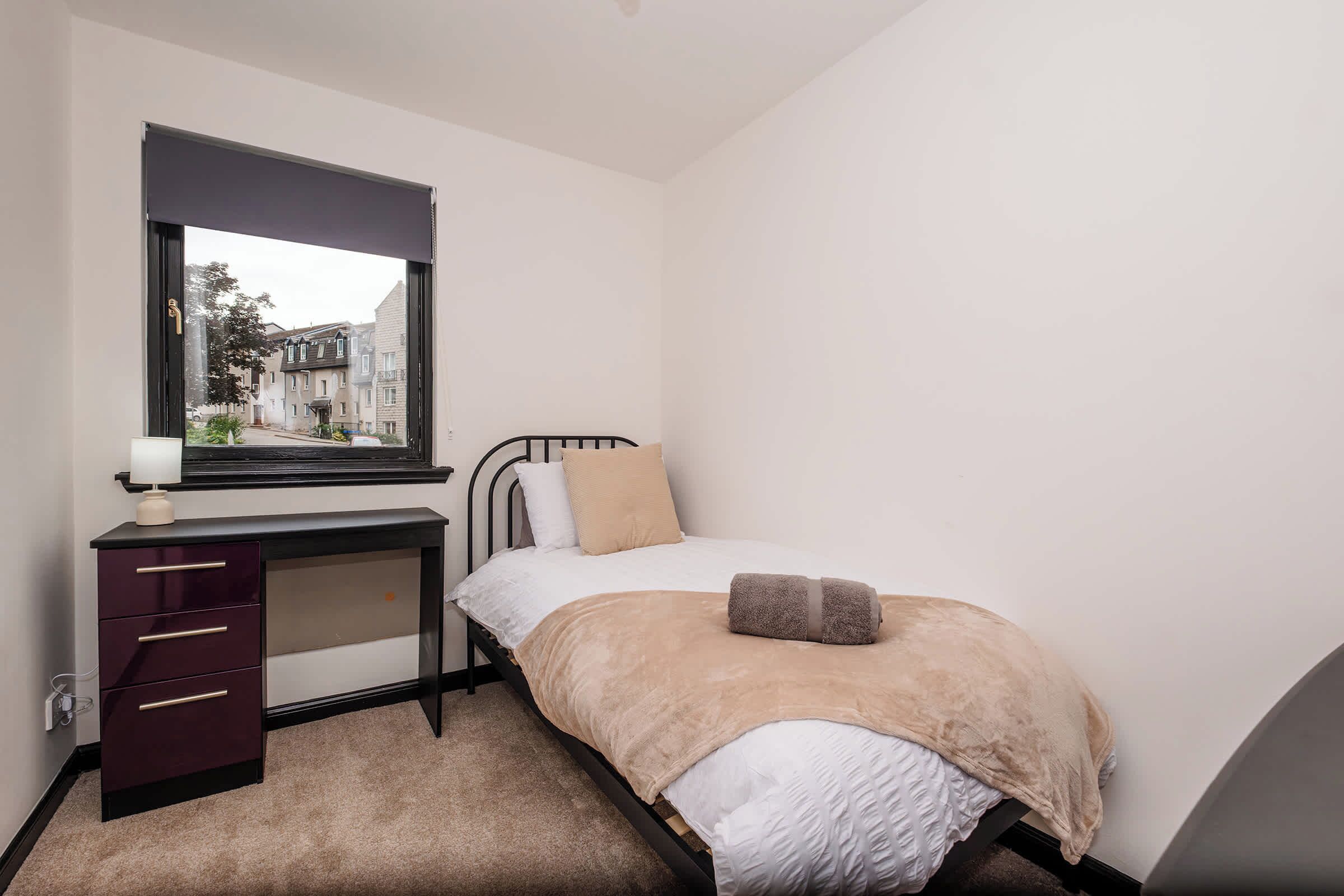 2 bedrooms, iron/ironing board, travel cot, WiFi