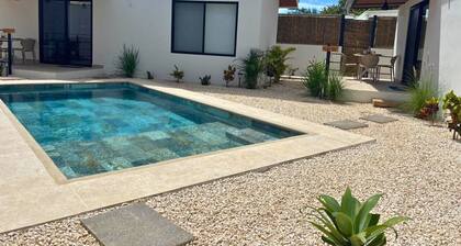 Casita Bohemia: Pool and Relaxation