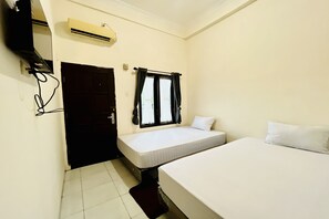 Habitació amb dos llits individuals Deluxe | Wifi gratuïta i roba de llit 