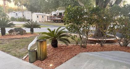 Large shaded RV Lot perfect for outdoor fun in Crystal River. RV not included