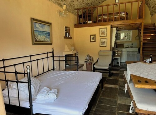 Traditional Stone built Cottage at Monemvasia in a peaceful traditional village.
