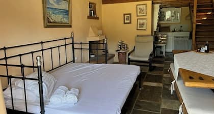 Traditional Stone built Cottage at Monemvasia in a peaceful traditional village.